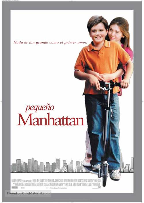 Little Manhattan - Spanish Movie Poster