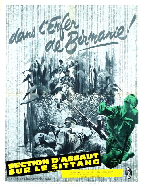 Yesterday&#039;s Enemy - French Movie Poster