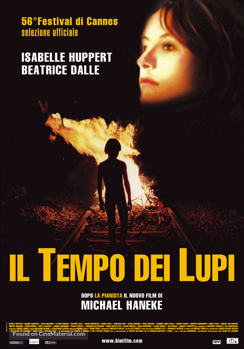 Temps du loup, Le - Italian Movie Poster