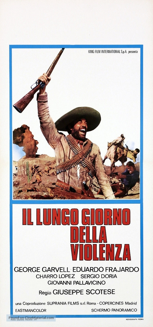 Il lungo giorno della violenza - Italian Movie Poster