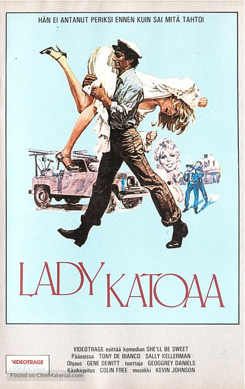 Magee and the Lady - Finnish VHS movie cover