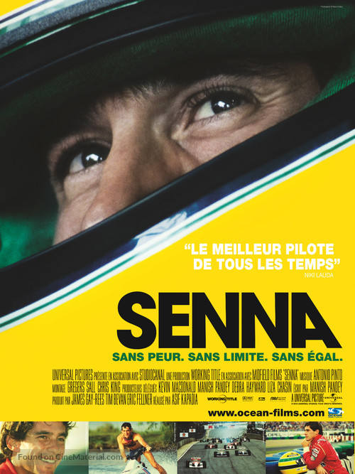 Senna - French Movie Poster