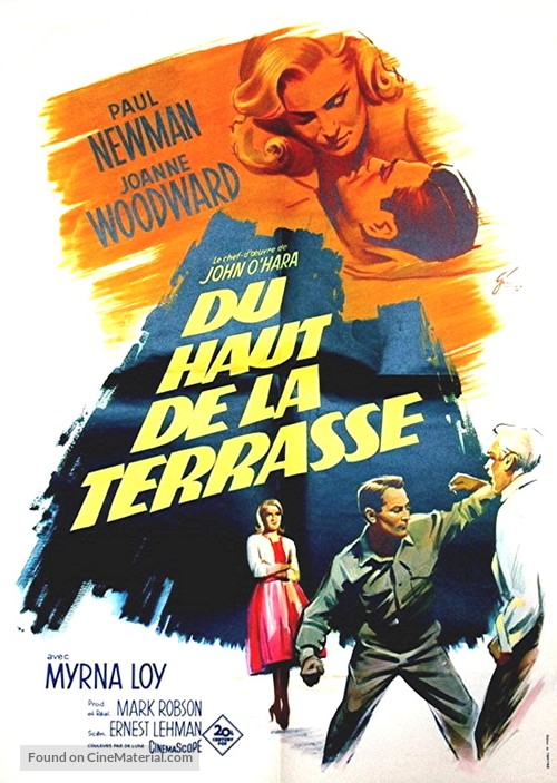 From the Terrace - French Movie Poster