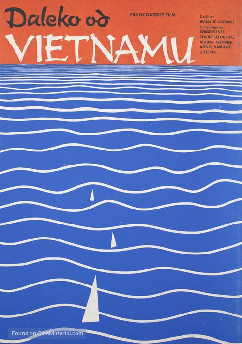 Loin du Vietnam - Czech Movie Poster