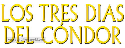 Three Days of the Condor - Spanish Logo