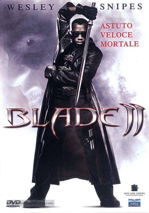 Blade 2 - Italian DVD movie cover