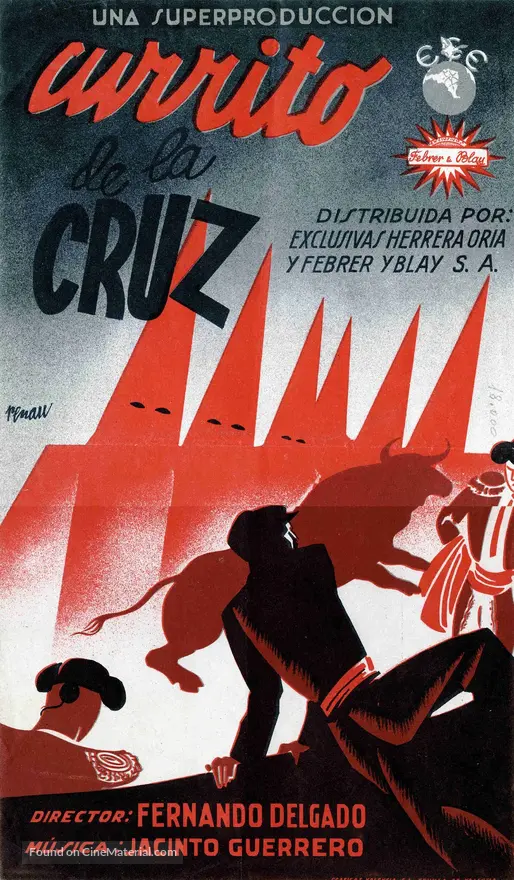 Currito de la Cruz - Spanish Movie Poster