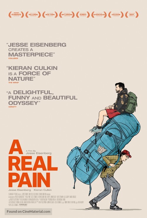 A Real Pain - British Movie Poster