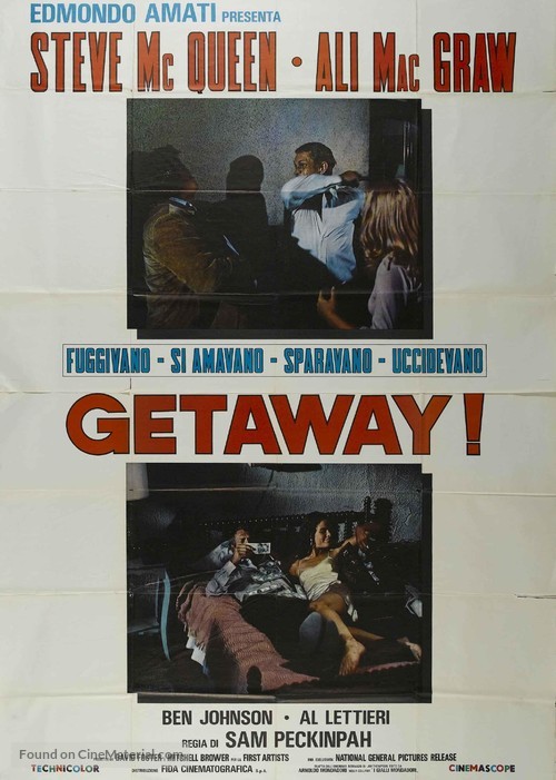 The Getaway - Italian Movie Poster