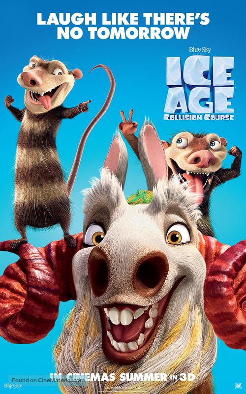 Ice Age: Collision Course - British Movie Poster