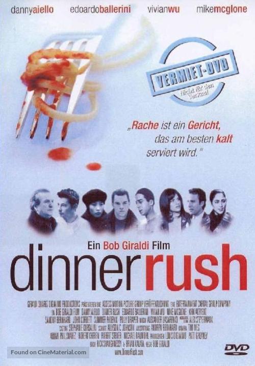 Dinner Rush - German DVD movie cover