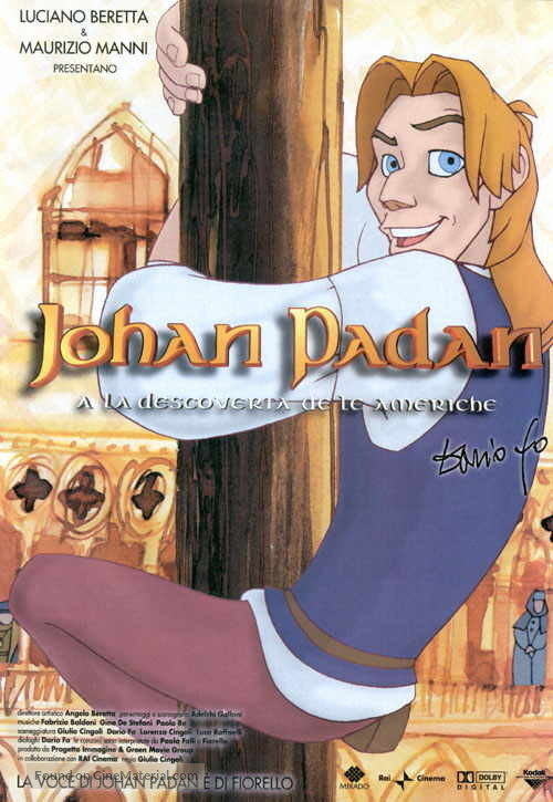 Johan Padan a la descoverta de le Americhe - Italian Movie Cover