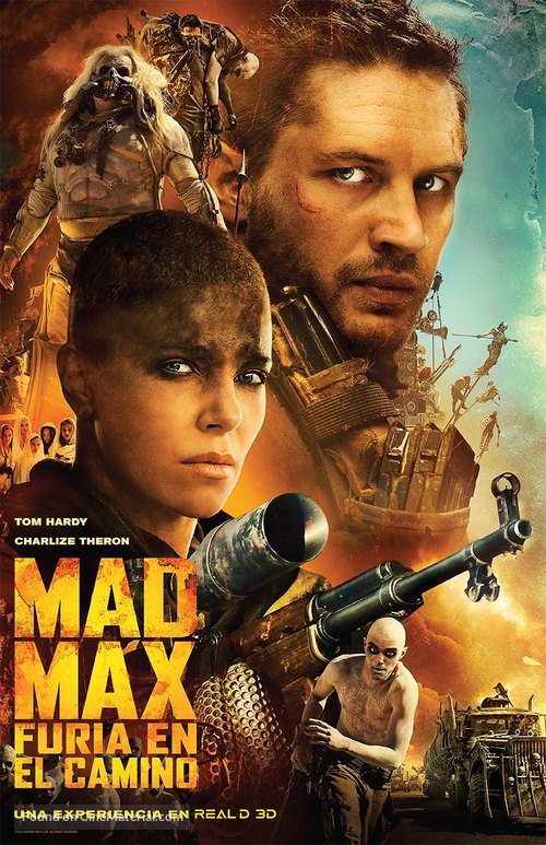 Mad Max: Fury Road - Mexican Movie Poster