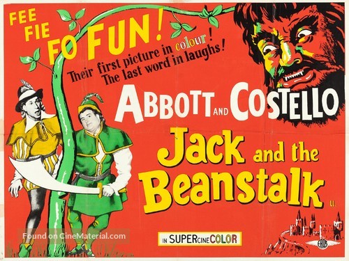 Jack and the Beanstalk - British Movie Poster