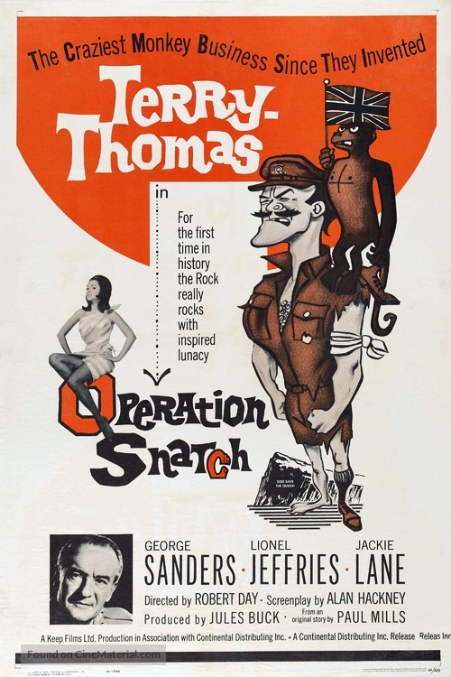 Operation Snatch - British Movie Poster