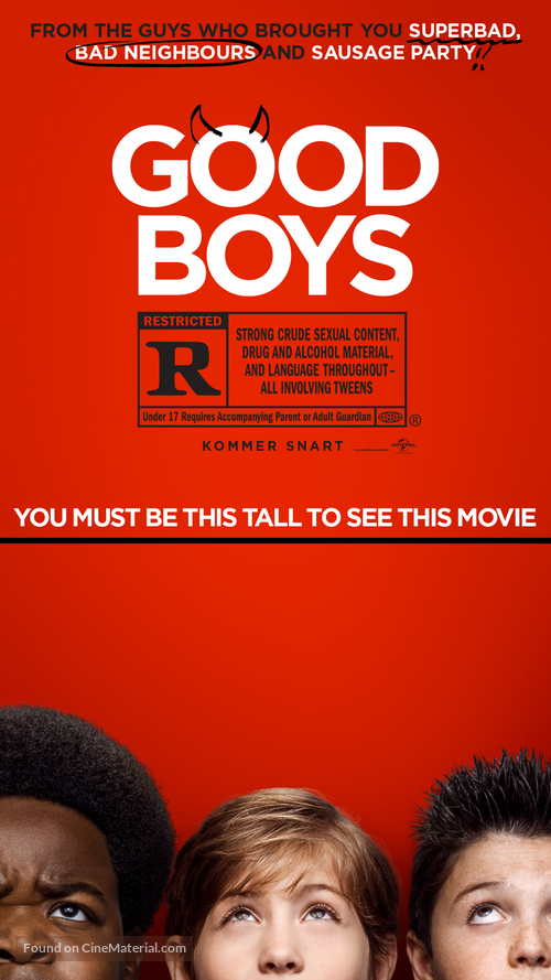 Good Boys - Norwegian Movie Poster