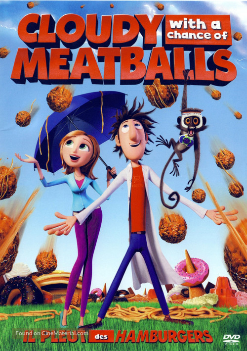 Cloudy with a Chance of Meatballs - Canadian Movie Cover
