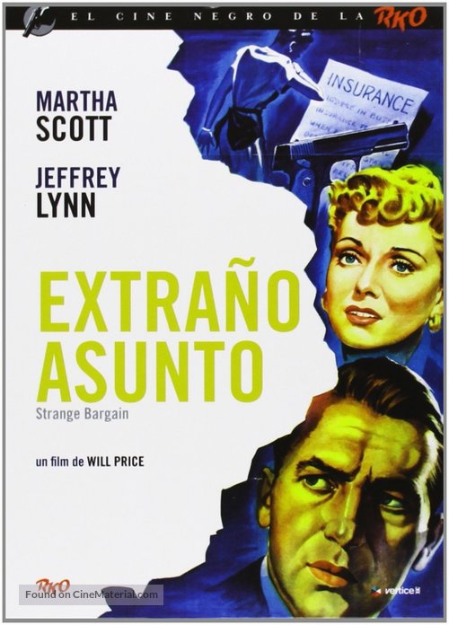 Strange Bargain - Spanish DVD movie cover