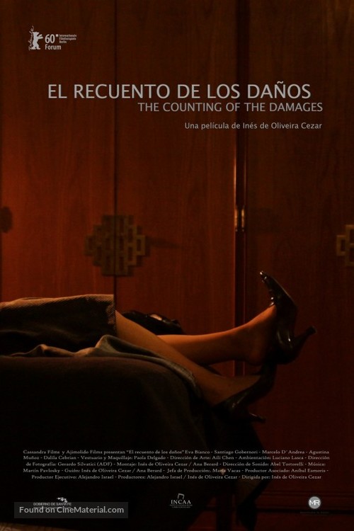 El recuento de los da&ntilde;os - Argentinian Movie Poster