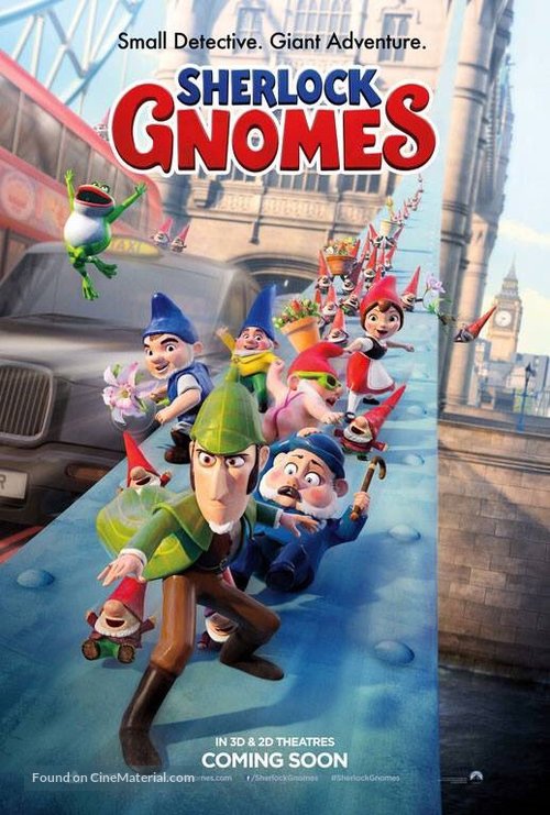 Sherlock Gnomes - Movie Poster