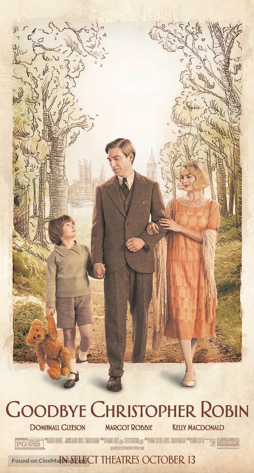 Goodbye Christopher Robin - Movie Poster