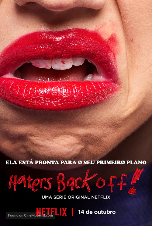 &quot;Haters Back Off&quot; - Brazilian Movie Poster