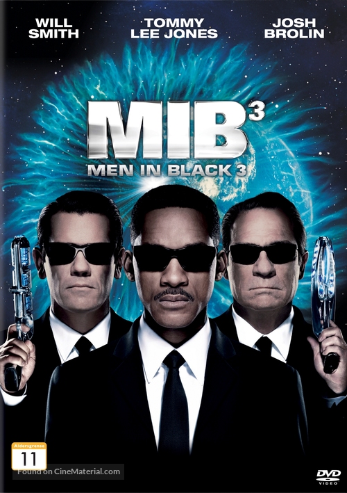 Men in Black 3 - Norwegian DVD movie cover
