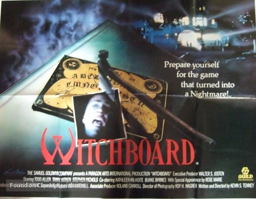 Witchboard - British Movie Poster