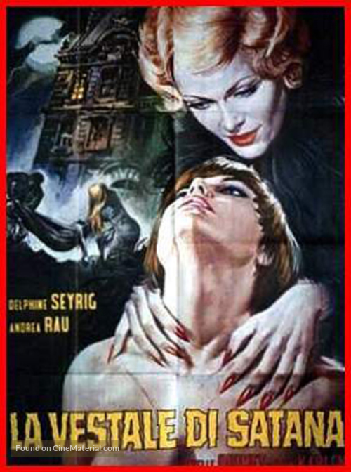 Les l&egrave;vres rouges - Italian Movie Poster