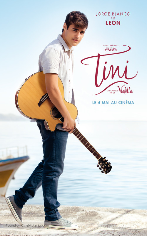 Tini: El gran cambio de Violetta - French Movie Poster