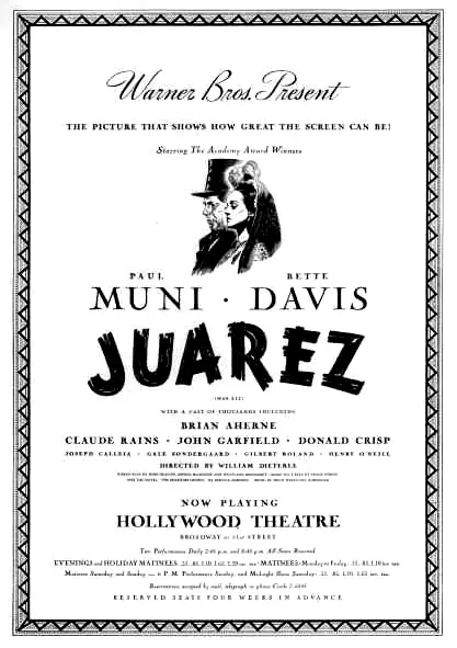 Juarez - poster