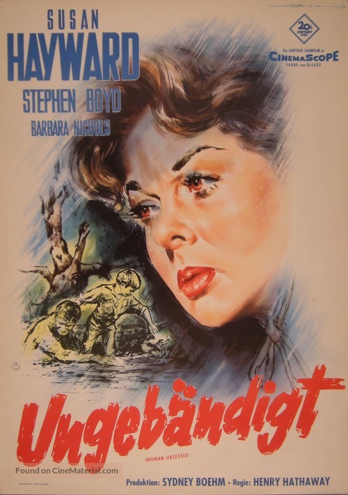 Woman Obsessed - German Movie Poster