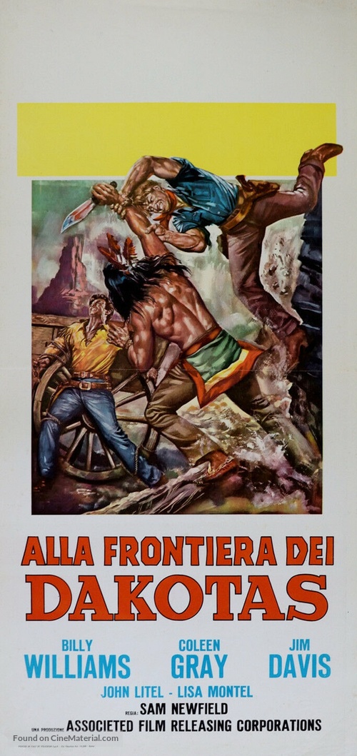 The Wild Dakotas - Italian Movie Poster