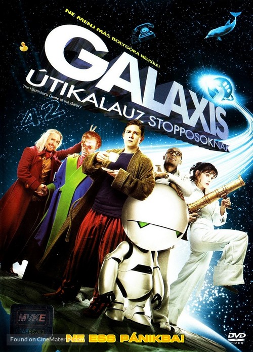 The Hitchhiker&#039;s Guide to the Galaxy - Hungarian Movie Cover