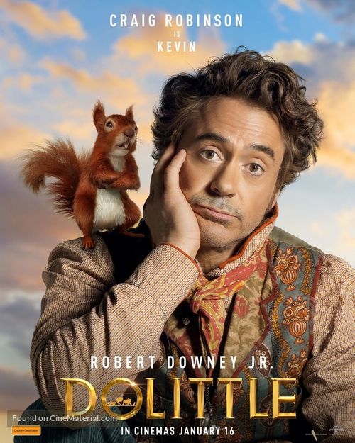 Dolittle - Australian Movie Poster