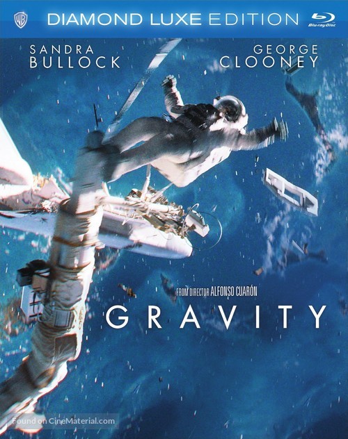 Gravity - Blu-Ray movie cover