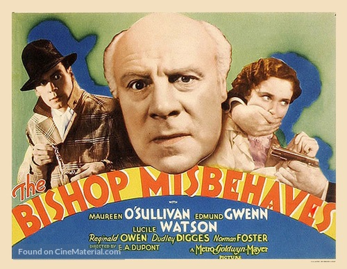The Bishop Misbehaves - Movie Poster