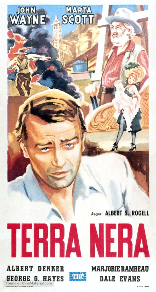 In Old Oklahoma - Italian Theatrical movie poster