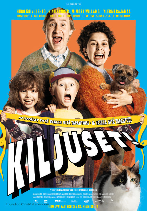 Kiljuset! - Finnish Movie Poster