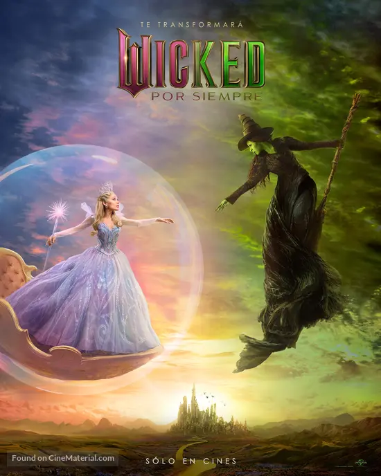Wicked: For Good - Mexican Movie Poster