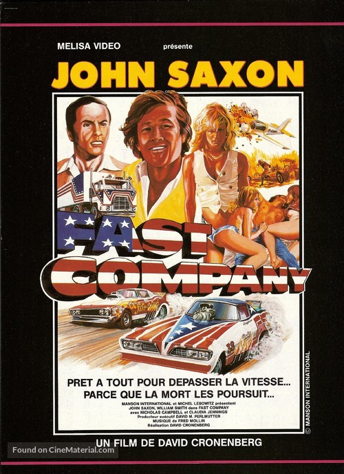 Fast Company - French Movie Poster