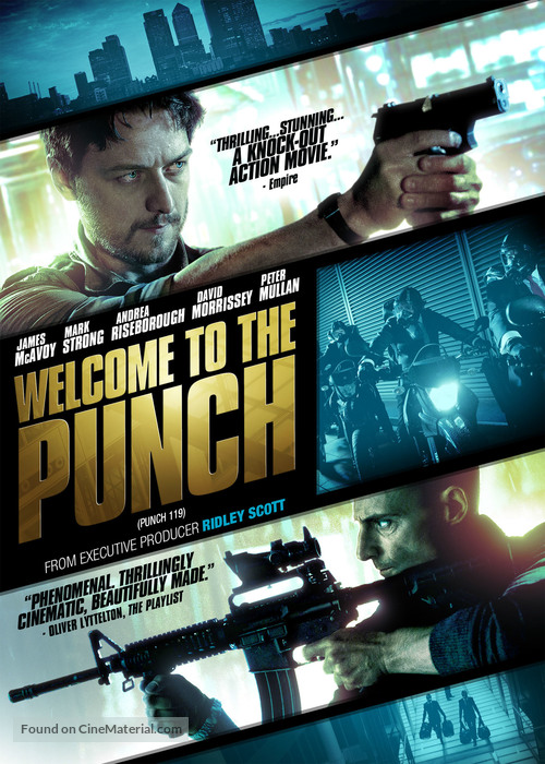 Welcome to the Punch - Canadian DVD movie cover