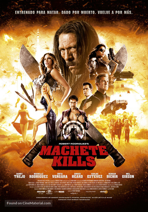 Machete Kills - Spanish Movie Poster
