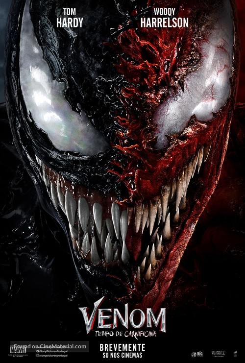 Venom: Let There Be Carnage - Portuguese Movie Poster
