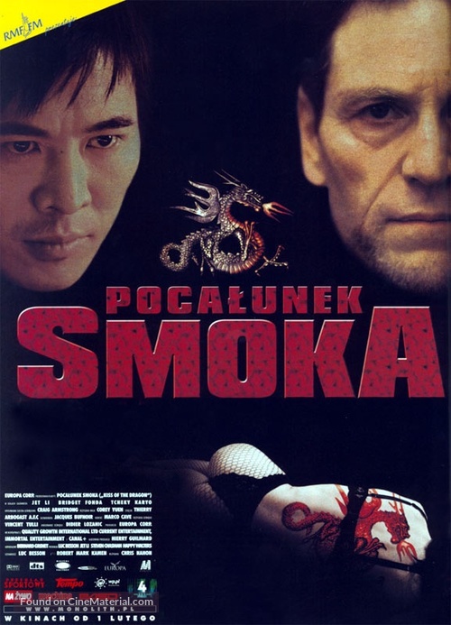 Kiss Of The Dragon - Polish Movie Poster