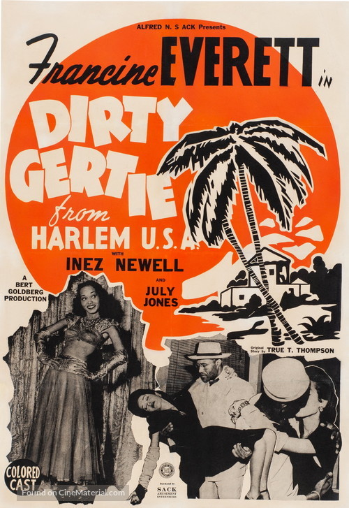 Dirty Gertie from Harlem U.S.A. - Movie Poster