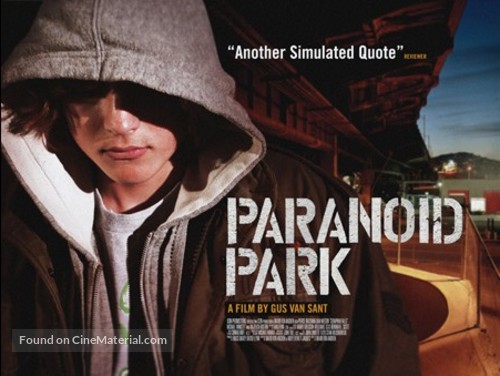 Paranoid Park - British Concept movie poster