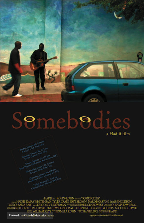 Somebodies - Movie Poster