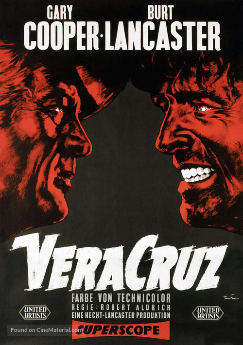 Vera Cruz - German Movie Poster