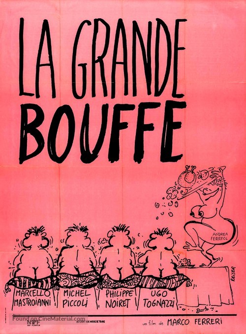 La grande bouffe - French Movie Poster